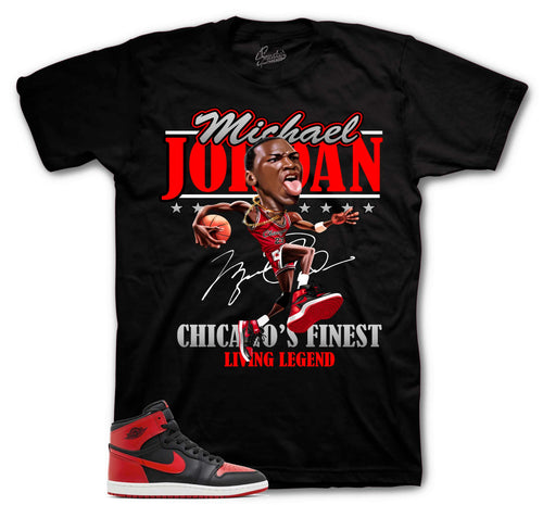 Retro 1 Bred Living Legend Shirt
