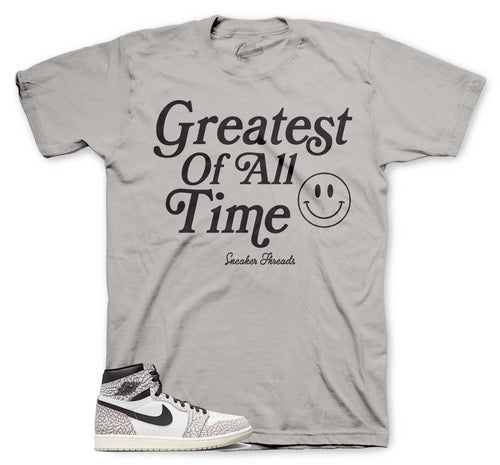 Retro 1 Elephant Print Goat Shirt