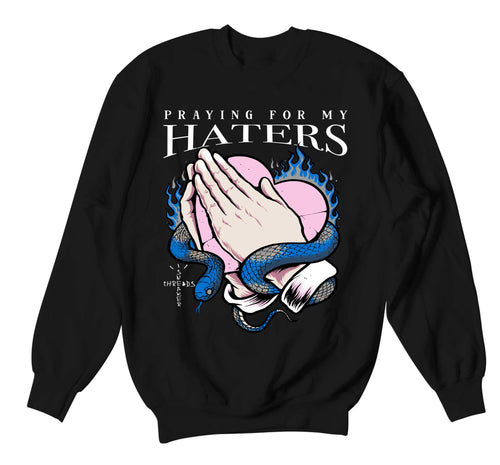 Retro 1 Travis Scott Fragment Pray For Haters Sweater