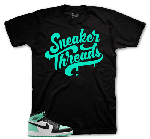 Retro 1 Green Glow ST Drip Shirt