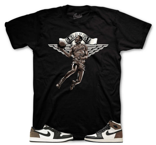 Retro 1 Mocha Greatest Shirt