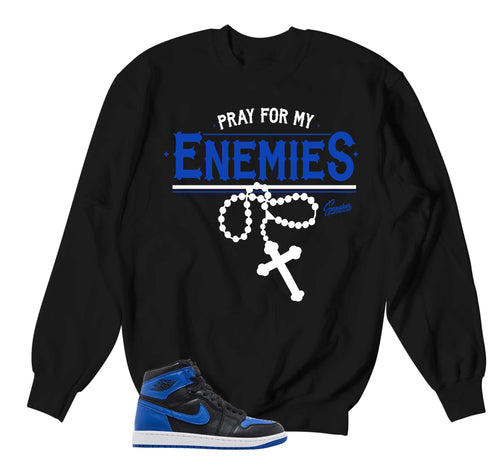Retro 1 Royal Enemies Sweater