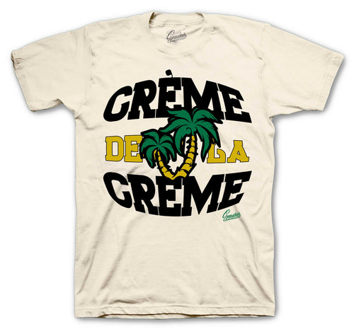 Retro 1 Pro Green Fir Creme Shirt