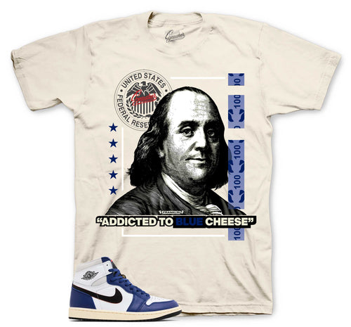 Retro 1 Rare Air Blue Cheese Shirt