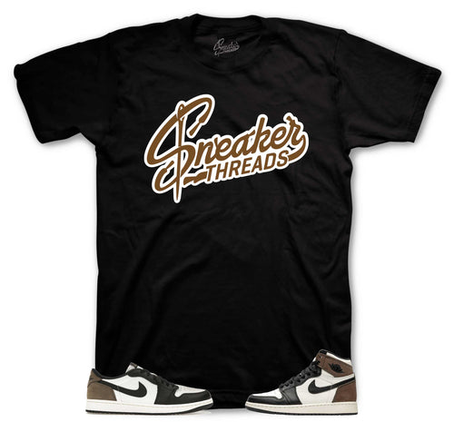 Retro 1 Dark Mocha ST Logo Shirt