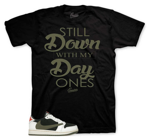 Retro 1 Olive Day Ones Shirt