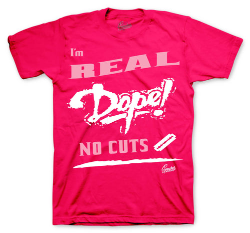 Retro 1 Travis Scott Tropical Pink No Cuts Shirt