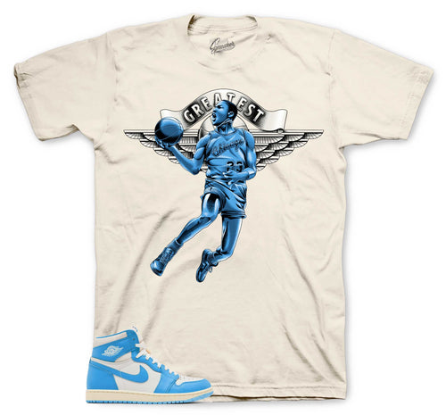 Retro 1 Reimagined UNC Greatest Shirt