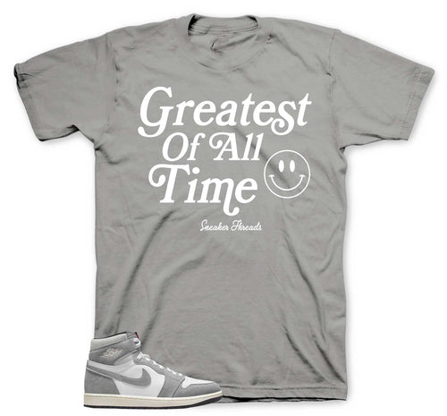 Retro 1 Black Smoke Grey Goat Shirt