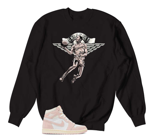 Retro 1 Washed Pink Greatest Sweater