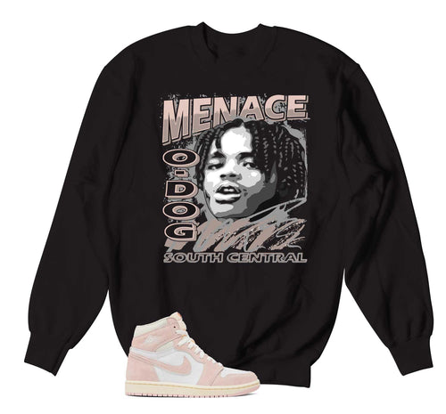 Retro 1 Washed Pink Nineties Sweater