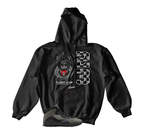 Retro 10 Shadow Flight Hoody