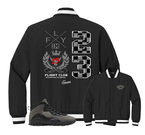 Retro 10 Shadow Flight Crest Insulated Jacket