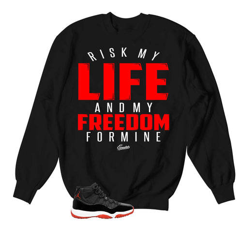 Retro 11 Bred My Life Sweater
