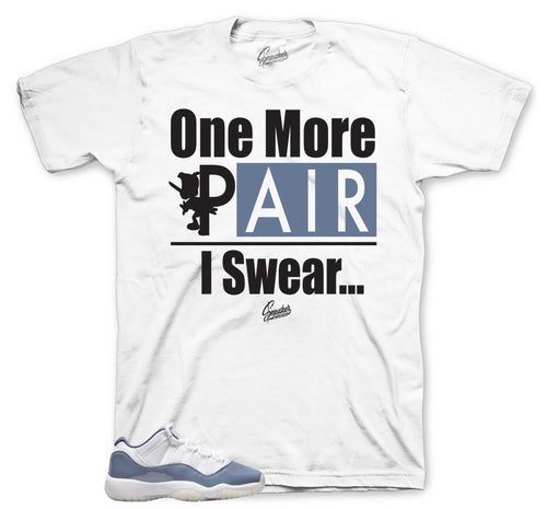 Retro 11 Low Diffused Blue One More Pair Shirt