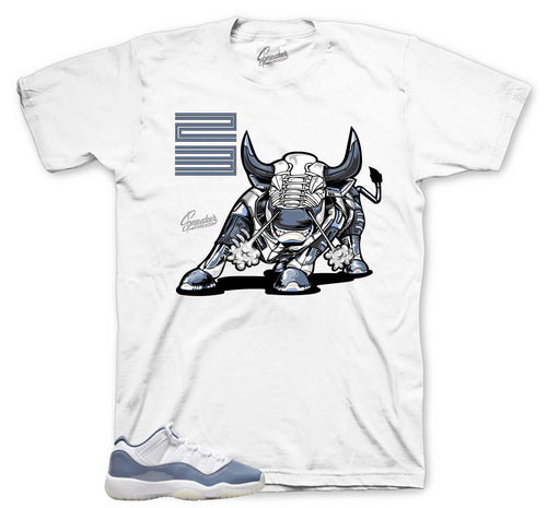 Retro 11 Low Diffused Blue Bull Shirt