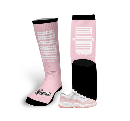 Retro 11 Legend Pink Win 23 Socks