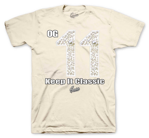 Retro 11 Pearl Keep It Classic Shirt