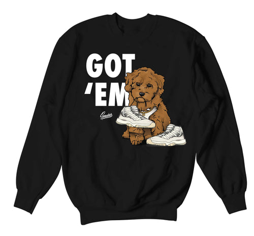 Retro 11 Pearl Got Em Sweater