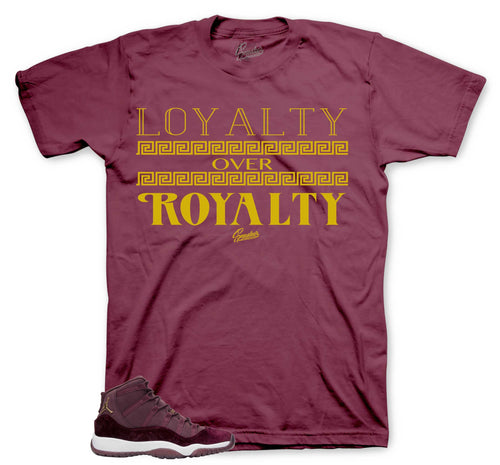 Retro 11 Heiress Loyalty Over Royalty Shirt