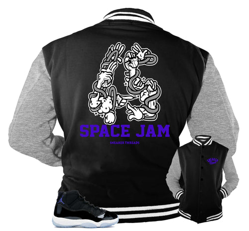 Retro 11 Space Jam Hands Cotton Jacket