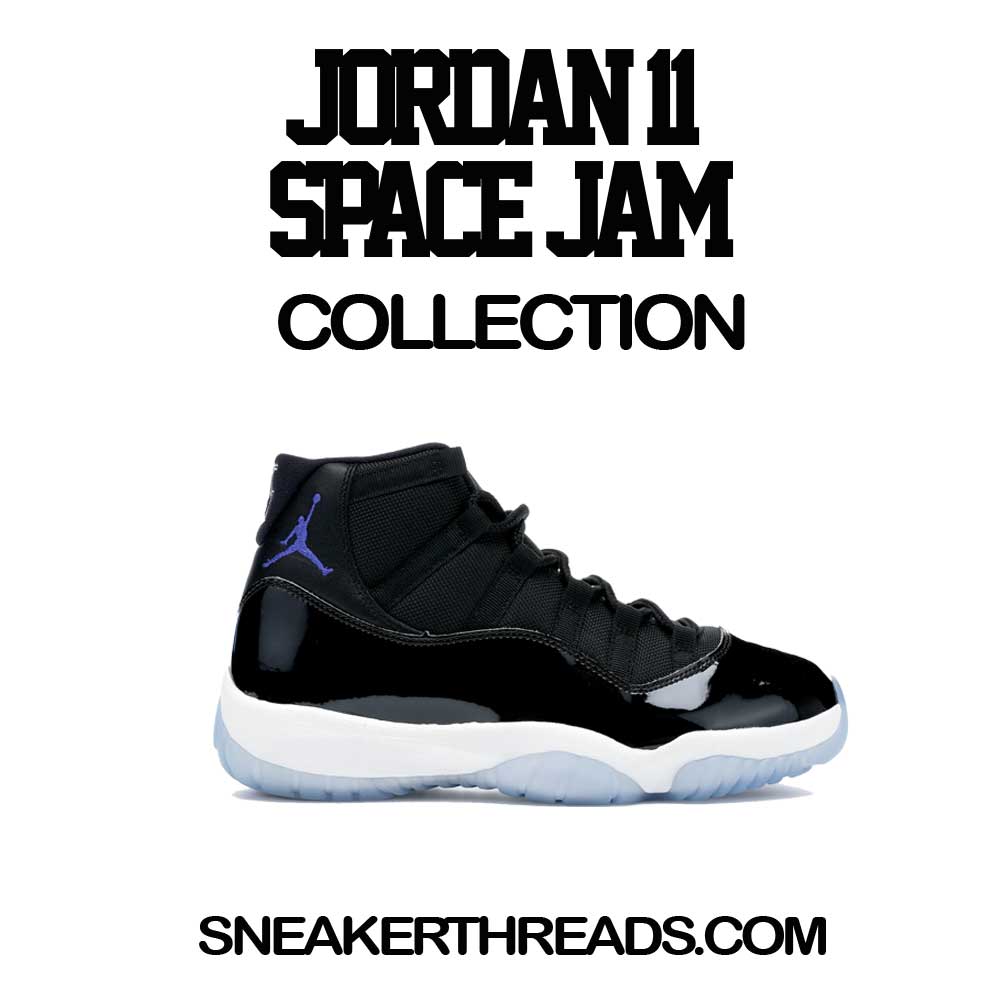 Jordan 11 space jam jacket and sneaker tees | 45 Jacket