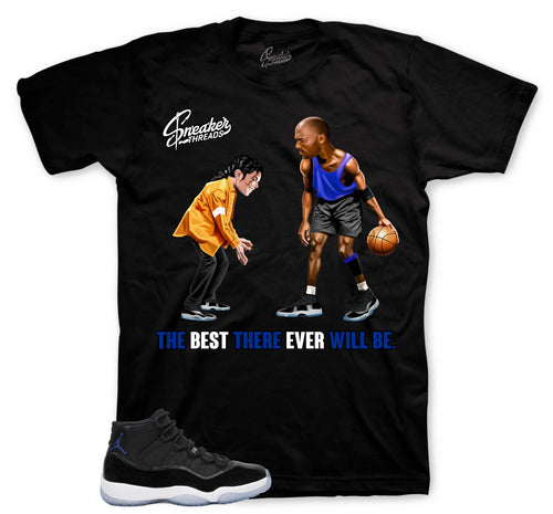 The Best Graphic T-Shirt | Jordan 11 Varsity Royal Space Jams