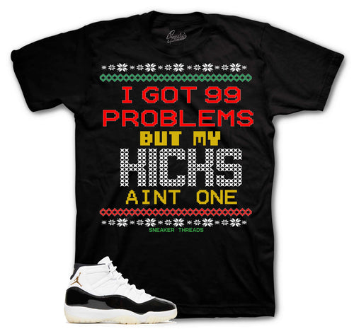 Retro 11 Gratitude DMP 99 Problems Shirt