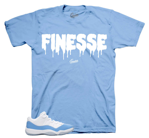 Retro 11 University Blue Finesse Shirt