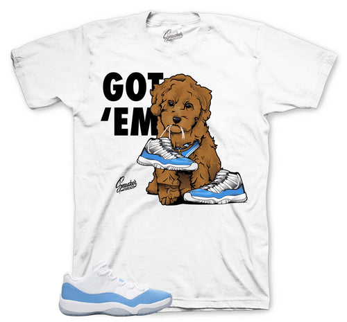 Retro 11 University Blue Got Em Shirt