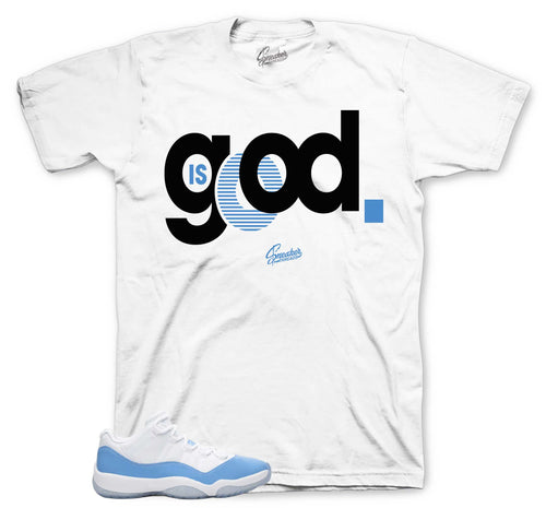 Retro 11 University Blue God Is Good Shirt