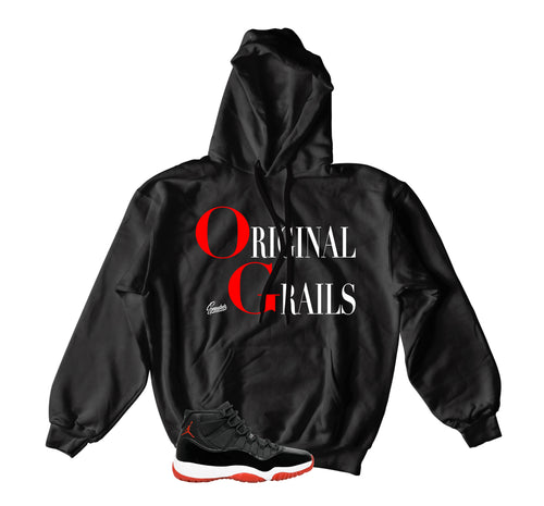 Retro 11 Bred Grails Hoody