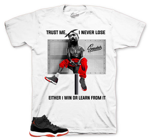 Retro 11 Bred Trust Me Shirt