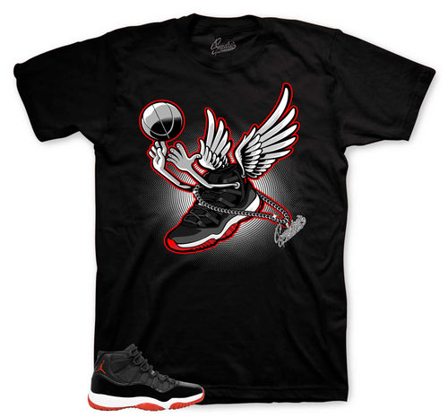 Retro 11 Bred Fly Kicks Shirt