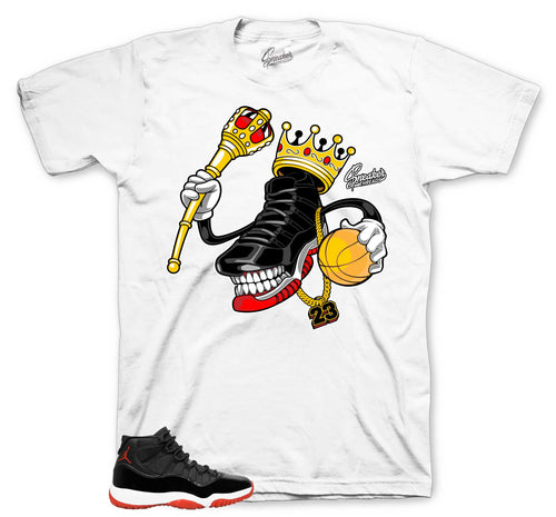 Retro 11 Bred King Of Kicks Shirt