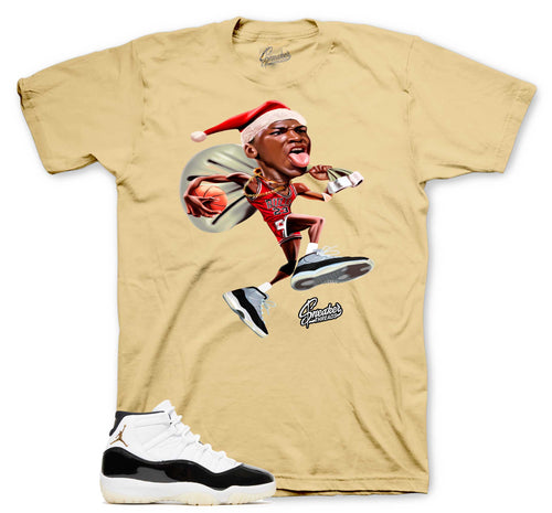 Retro 11 Gratitude DMP Christmas Wish Shirt