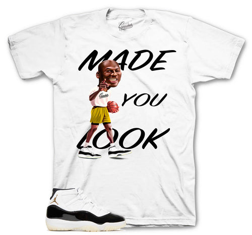 Retro 11 Gratitude DMP Made You Look Shirt
