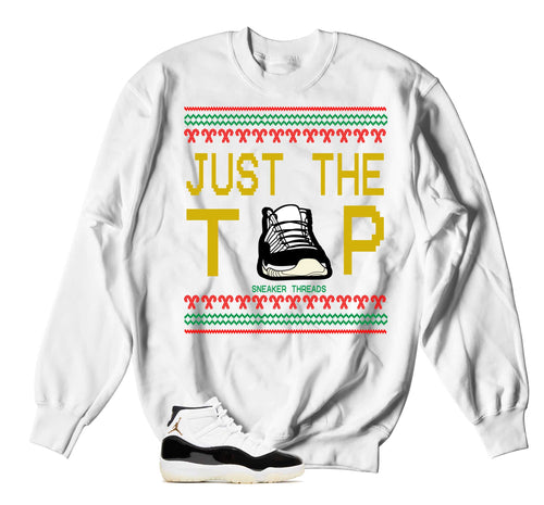 Retro 11 Gratitude DMP Just The Tip Sweater