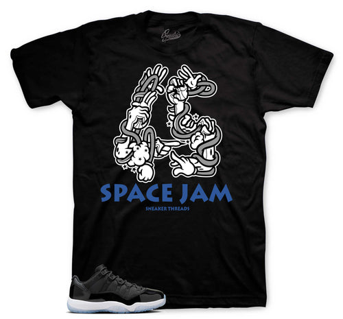 Retro 11 Low Space Jam Hands 45 Shirt