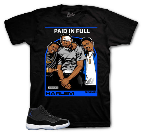 Frenemies Graphic T-Shirt | Jordan 11 Varsity Royal Space Jams
