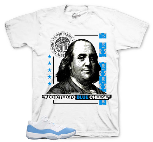 Retro 11 University Blue Cheese Shirt