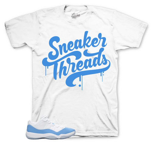 Retro 11 University Blue Sneaker Drip Shirt