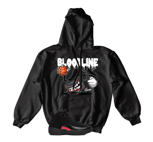 Retro 12 Bloodline Fly Kicks Hoody