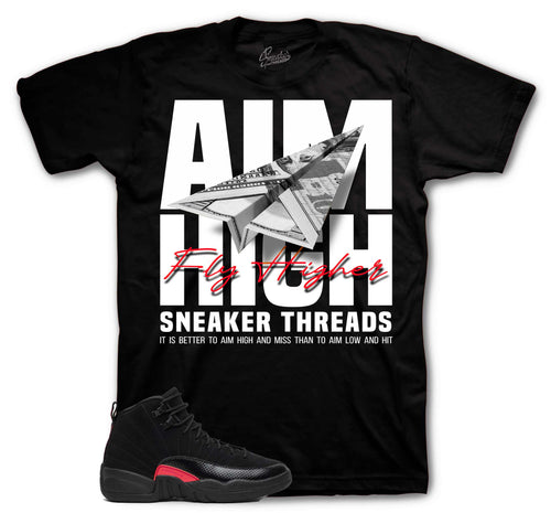 Retro 12 Bloodline Fly High Shirt