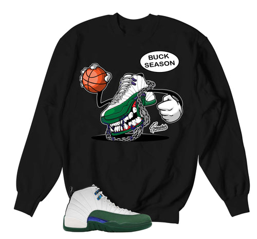 Retro 12 Bucks Fly Kicks Sweater