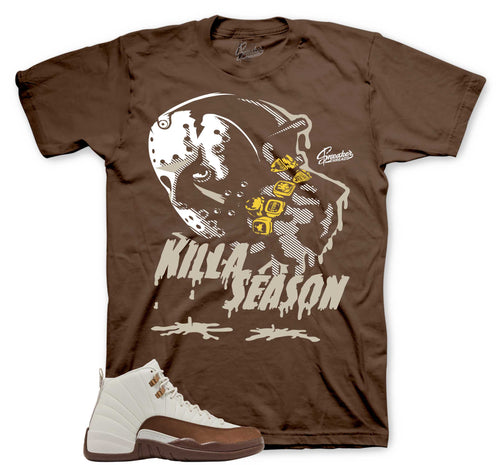 Killa Season Graphic T-Shirt | Jordan 12 Fireside