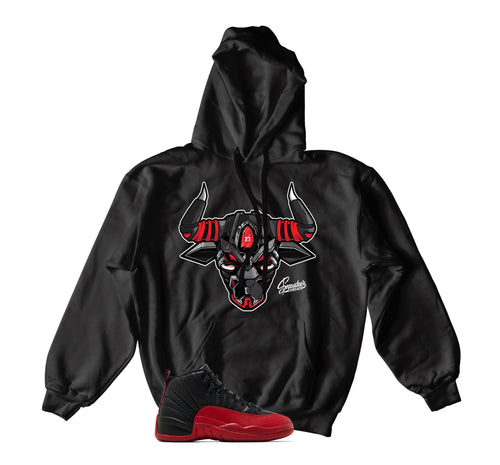Retro 12 Flu Game War Bully Hoody