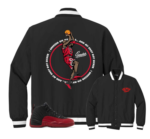 Retro 12 Flu Game Sneezed Insulated Jacket