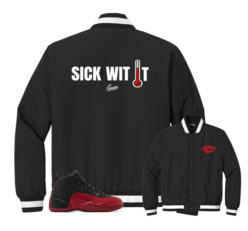 Retro 12 Flu Game Crest Insulated Jacket