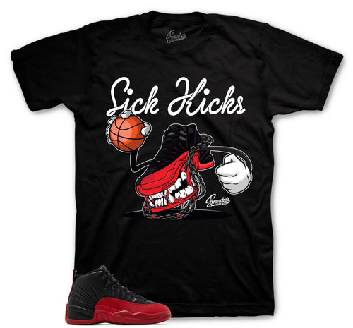 Retro 12 Flu Game Fly Kicks Shirt